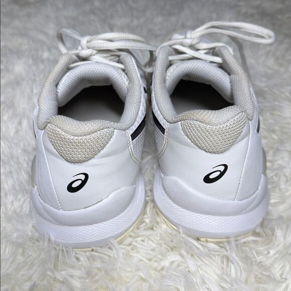 ASICS Gel-Challenger White and Black Tennis Shoes - Picture 4 of 7